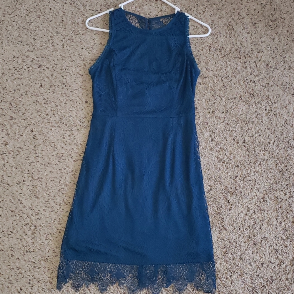 Lace cocktail dress